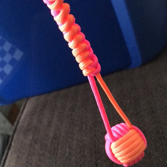 1” Monkey Fist Keychain - Picture 4 of 4